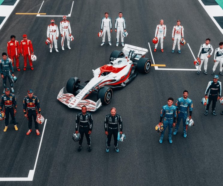Presenta Fórmula 1 monoplaza del 2022 Presenta Fórmula 1 monoplaza del 2022