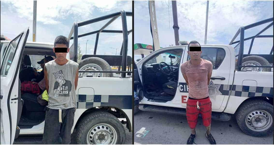 Arrestan a jóvenes a bordo de moto con reporte de robo Arrestan a jóvenes a bordo de moto con reporte de robo