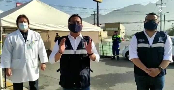 Inician en SC con Drive Thru para casos de Covid