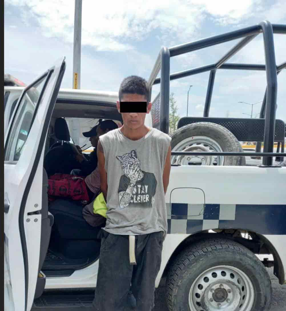 Viajaban en una moto con reporte de robo