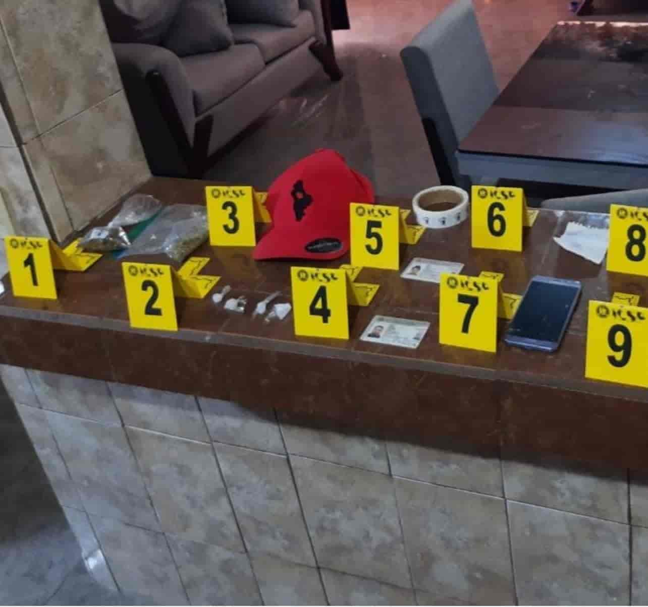 Catearon una narco-casa de un grupo de la delincuencia organizada, asegurando dosis de marihuana y cocaína