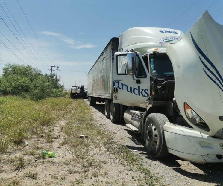 Rescatan a trailero privado de su libertad Rescatan a trailero privado de su libertad