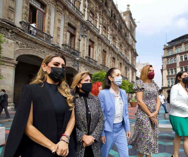 Se reúne Sheinbaum con gobernadoras Se reúne Sheinbaum con gobernadoras