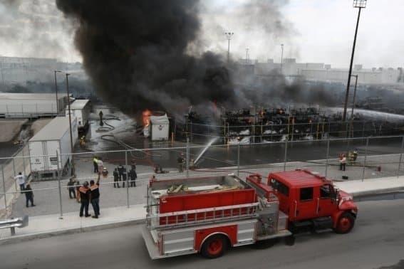 Explota bodega en Cd Juárez