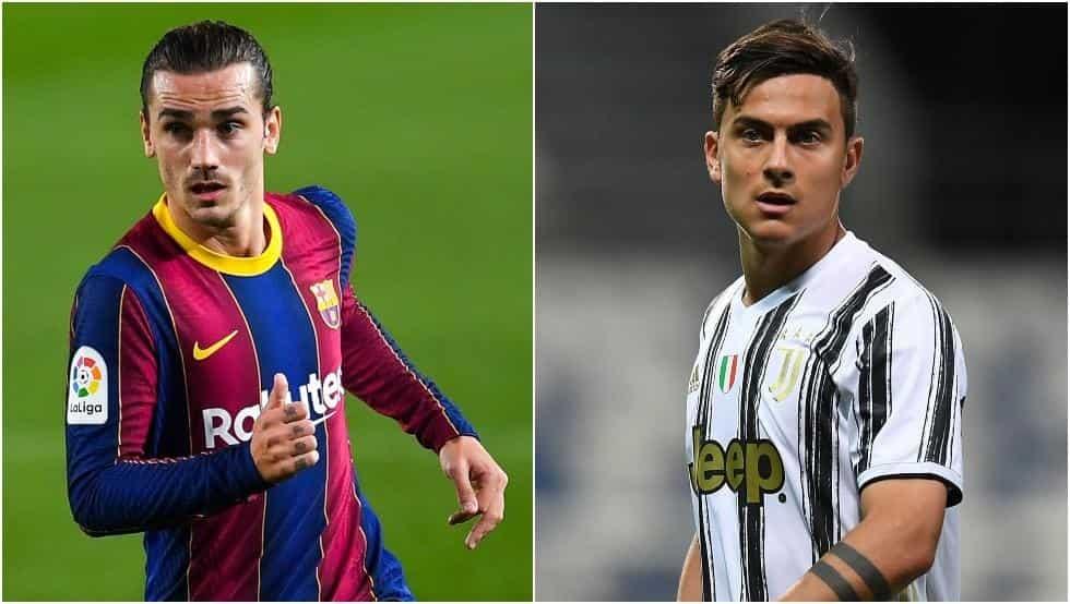 Niegan Trueque entre Griezmann y Dybala Niegan Trueque entre Griezmann y Dybala