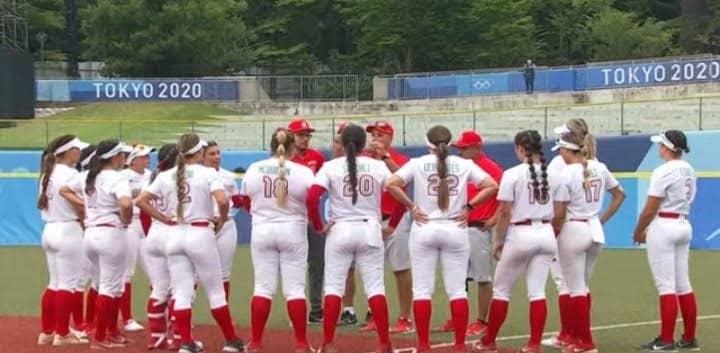 Cae Selección Mexicana Femenil de Softbol en debut en JO Cae Selección Mexicana Femenil de Softbol en debut en JO