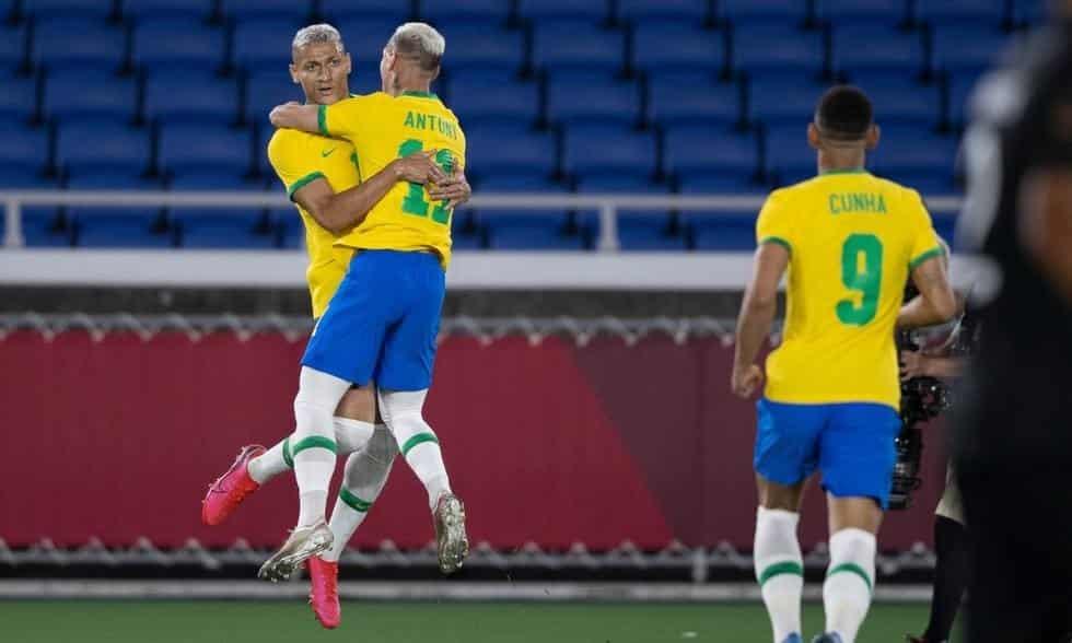 Golea Brasil a Alemania en Juegos Olímpicos Golea Brasil a Alemania en Juegos Olímpicos