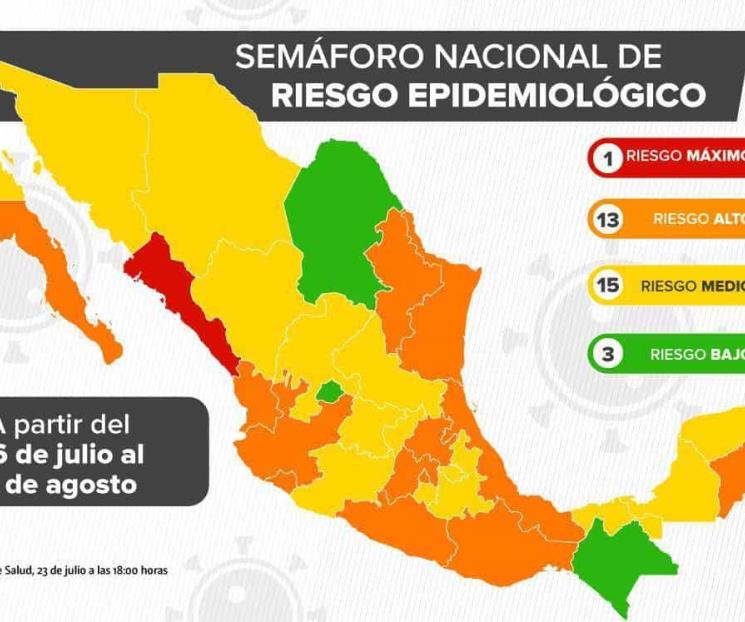 Pone nuevo semáforo a NL en naranja Pone nuevo semáforo a NL en naranja