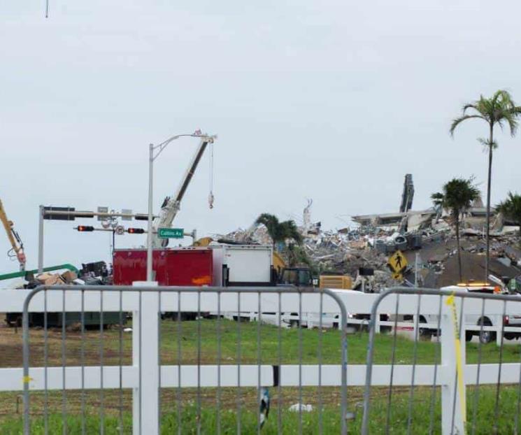 Concluye búsqueda en edificio derrumbado Concluye búsqueda en edificio derrumbado