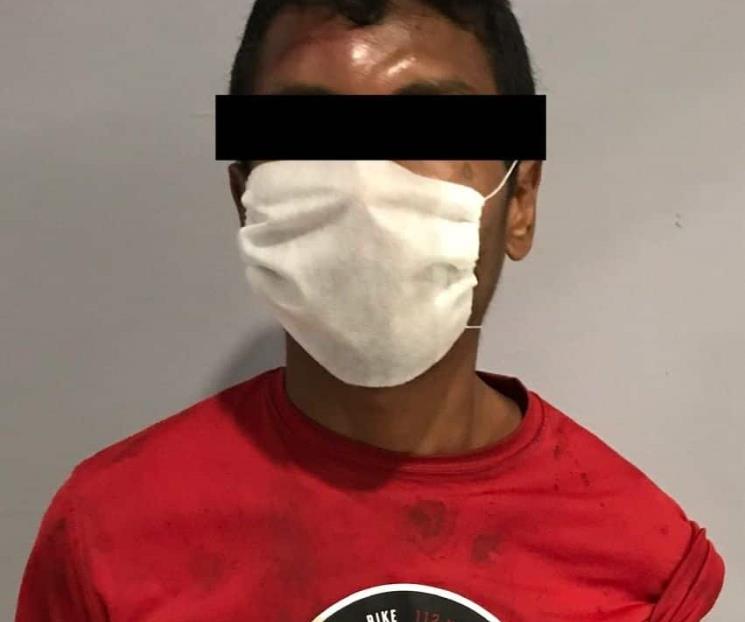 Detienen a ladrón en pleno robo Detienen a ladrón en pleno robo