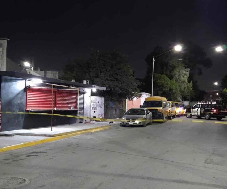 Asesinan a comerciante en Apodaca Asesinan a comerciante en Apodaca
