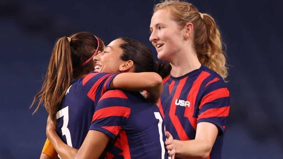 La favorita EU Femenil golea a Nueva Zelanda La favorita EU Femenil golea a Nueva Zelanda