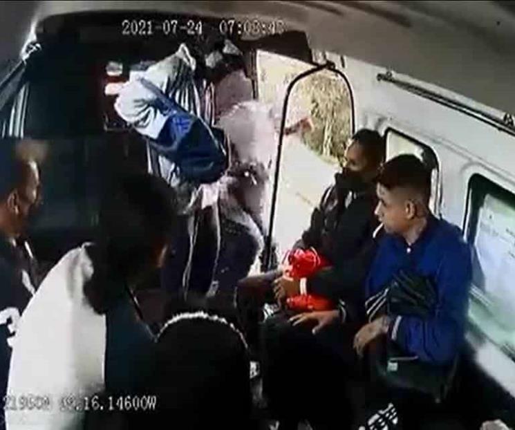 ¡Ya!, ¡ahí muere!, piden a asaltantes de transporte ¡Ya!, ¡ahí muere!, piden a asaltantes de transporte