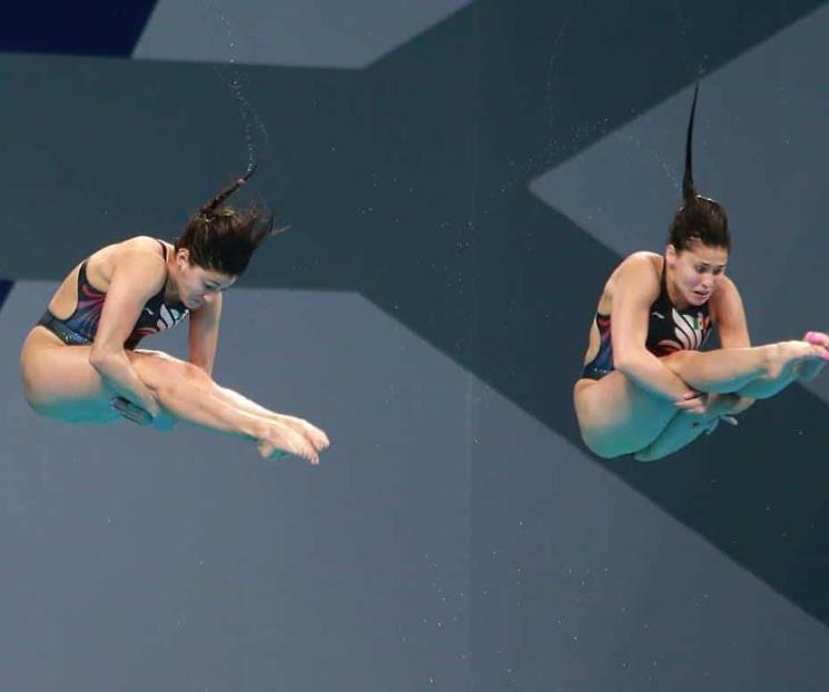 Dupla mexicana acaricia el podio en la final de trampolín 3m Dupla mexicana acaricia el podio en la final de trampolín 3m