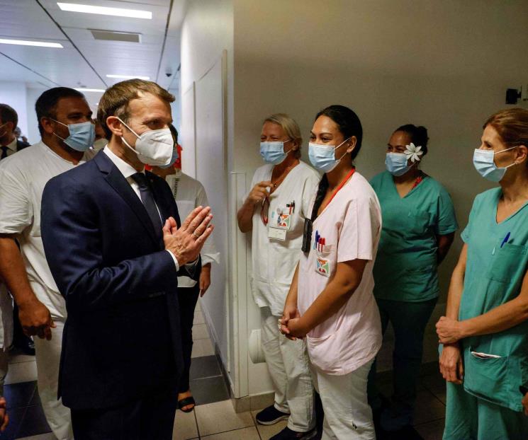 No es libertad, es irresponsabilidad: Macron