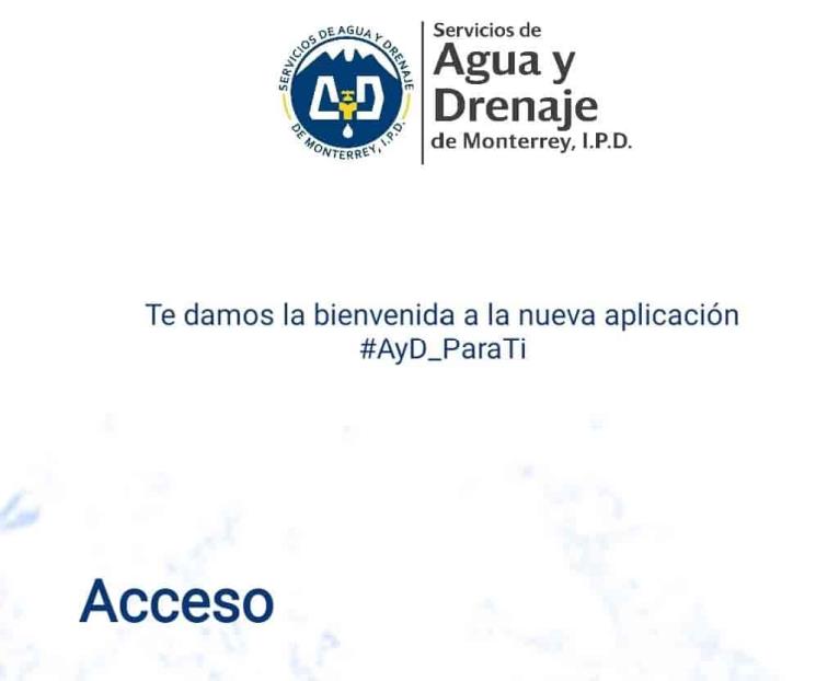 Se quejan de aplicación móvil de Agua y de Drenaje Se quejan de aplicación móvil de Agua y de Drenaje