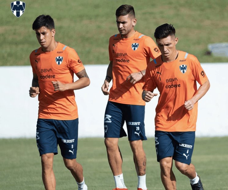 Entrenamiento en Rayados tras empate con Puebla Entrenamiento en Rayados tras empate con Puebla
