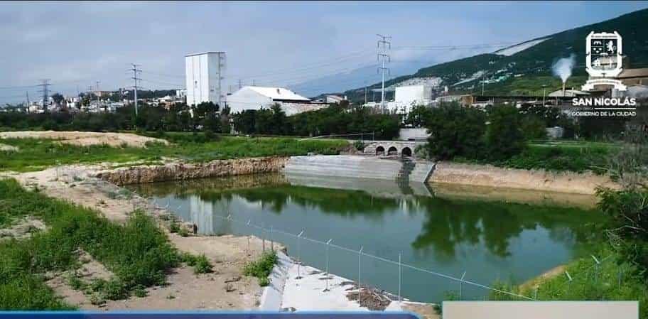 Construye SN dique disipador de agua en Villas de Anáhuac Construye SN dique disipador de agua en Villas de Anáhuac