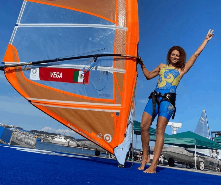 Tiene ya seis carreras Demita en Windsurf de JO Tiene ya seis carreras Demita en Windsurf de JO