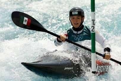 No alcanza Sofía a meterse a final de Kayak No alcanza Sofía a meterse a final de Kayak