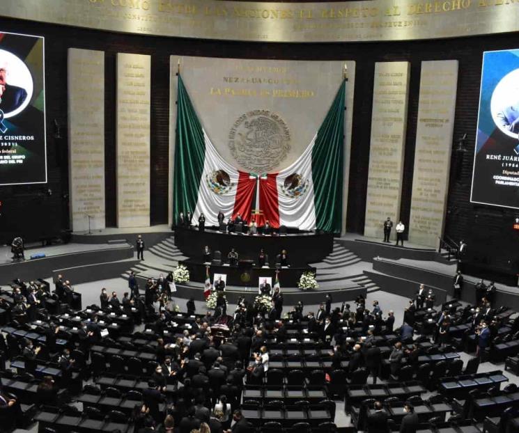 Homenaje luctuoso al diputado René Juárez Cisneros Homenaje luctuoso al diputado René Juárez Cisneros