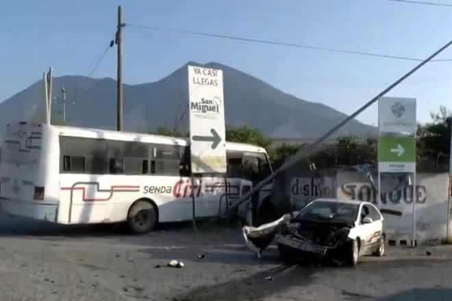Muere atropellado en la banqueta Muere atropellado en la banqueta