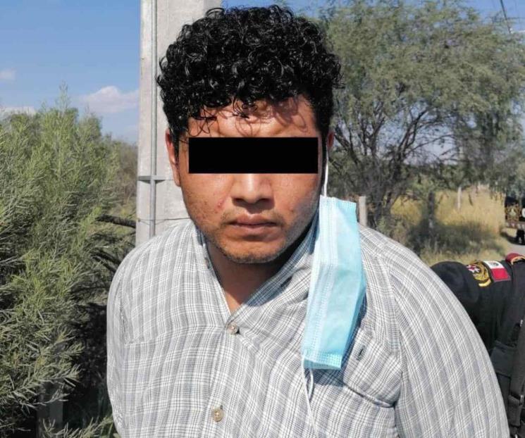Arrestan a hombre con droga en García
