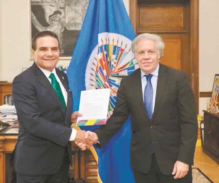 Pide Aureoles ayuda a la OEA