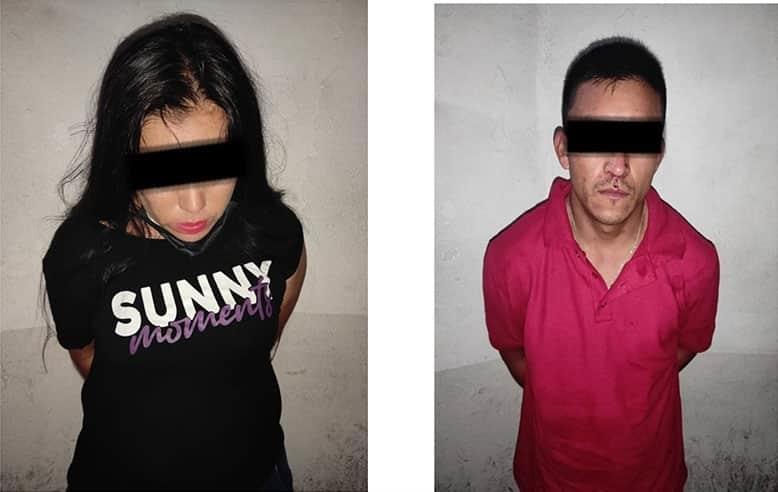 Detienen a pareja por robo en tienda en Guadalupe Detienen a pareja por robo en tienda en Guadalupe