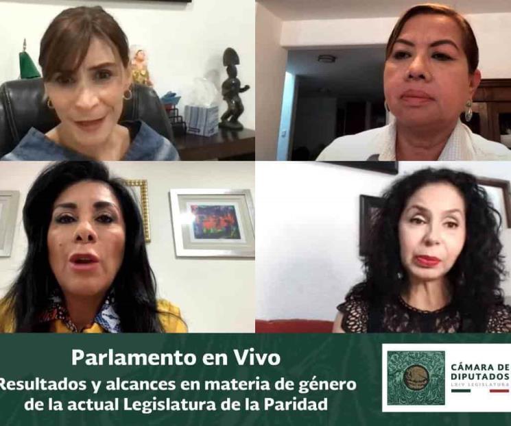Diputadas destacan avances en materia de paridad de género