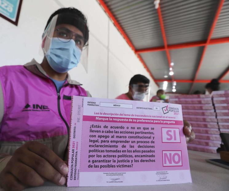 Defiende el INE la ubicación de mesas para Consulta Popular Defiende el INE la ubicación de mesas para Consulta Popular