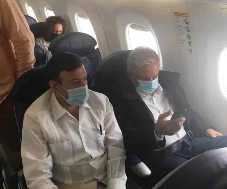 AMLO viaja para iniciar gira por Sinaloa, Durango y Nayarit AMLO viaja para iniciar gira por Sinaloa, Durango y Nayarit