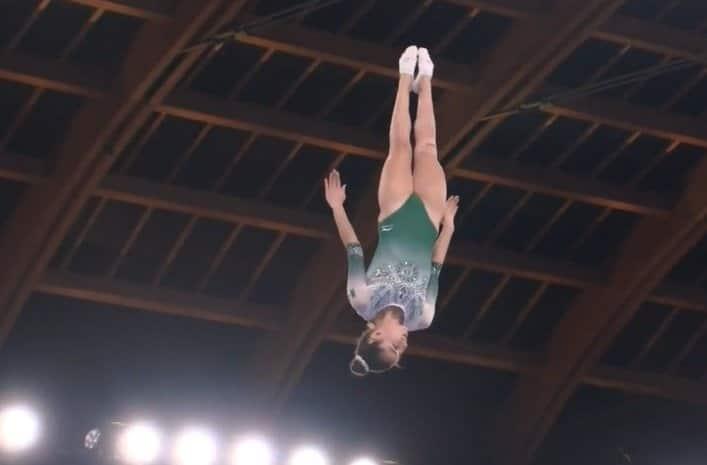 Queda Dafne Navarro  octava en trampolín