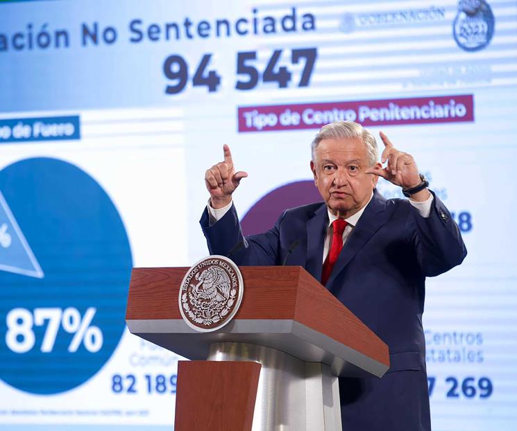 Anuncia AMLO decreto para liberar a presos Anuncia AMLO decreto para liberar a presos