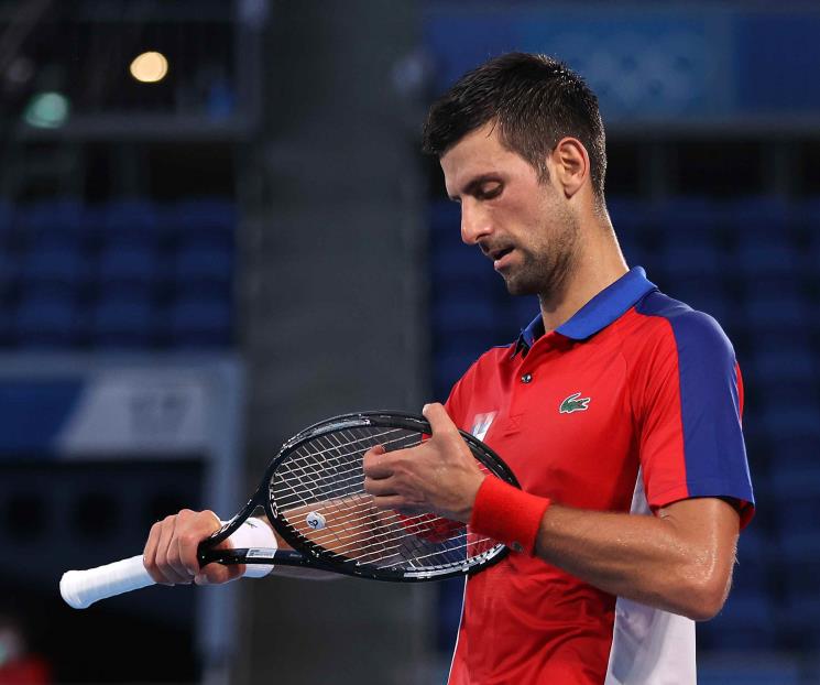 Pierde  Djokovic, irá por medalla de bronce