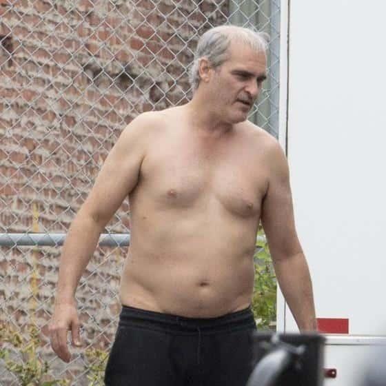 Joaquin Phoenix nuevamente transformó su cuerpo Joaquin Phoenix nuevamente transformó su cuerpo