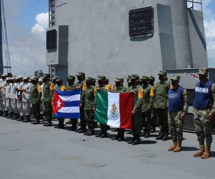 Llega a Cuba ayuda de México Llega a Cuba ayuda de México
