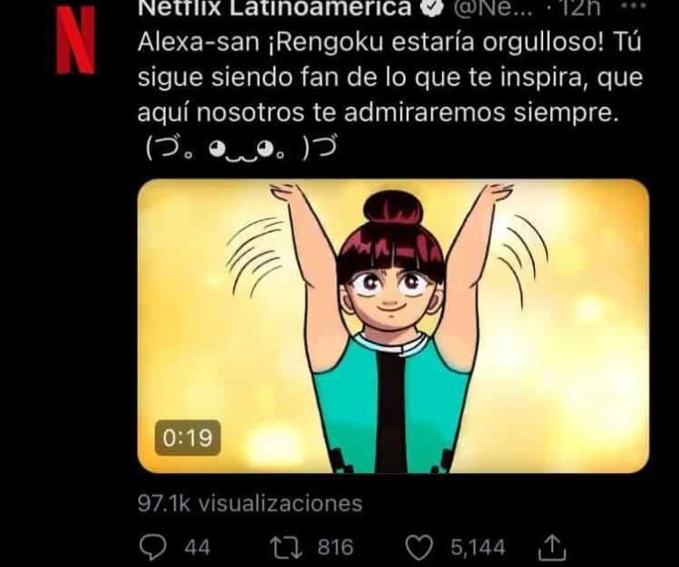 Netflix convierte a Alexa Moreno en personaje de ánime Netflix convierte a Alexa Moreno en personaje de ánime