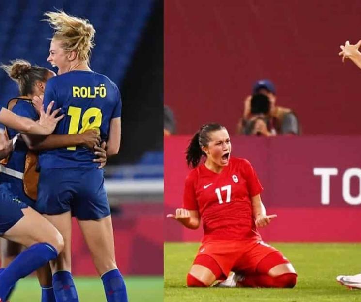 Canadá y Suecia, por el Oro en Futbol Femenil