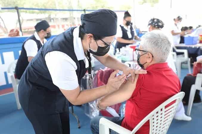 Será por letra aplicación de segunda dosis a regios