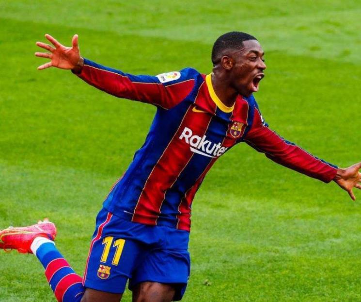 Dembelé, cerca de renovar con el Barça