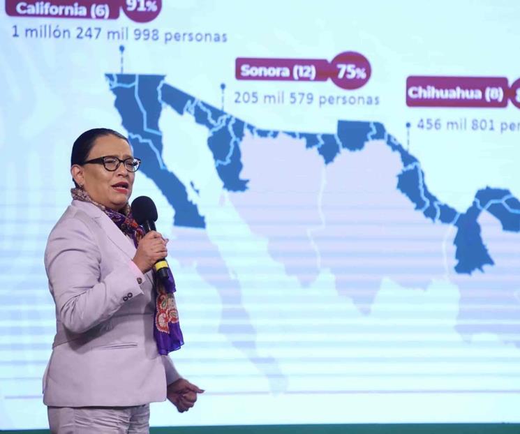 Termina primera fase de vacunación en frontera norte