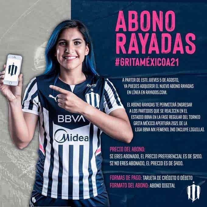 Habrá abono exclusivo para Rayadas