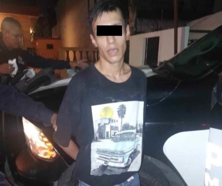 Arrestan a hombre por robos en Col. Villa Florida