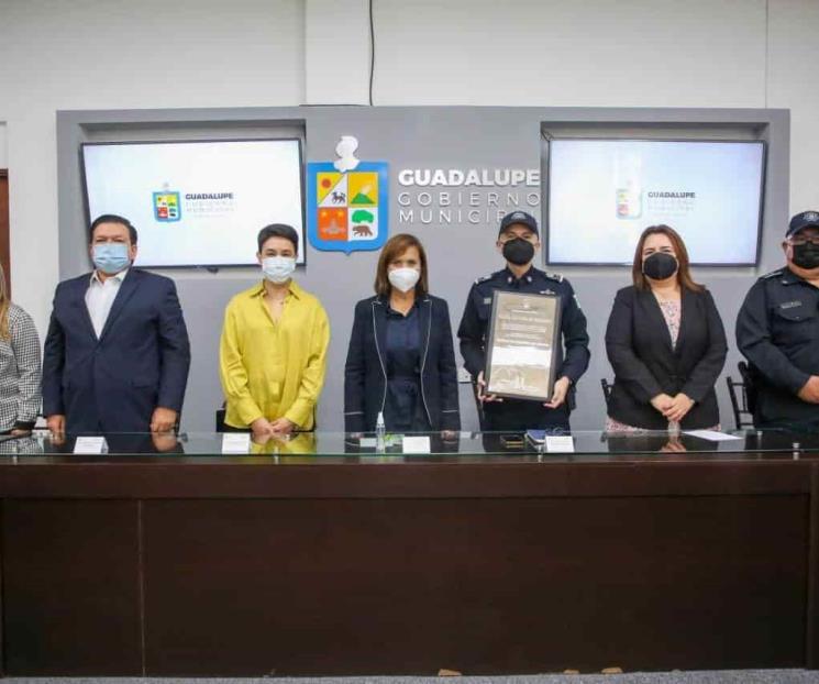 Obtiene Policía de Guadalupe certificación del ISD