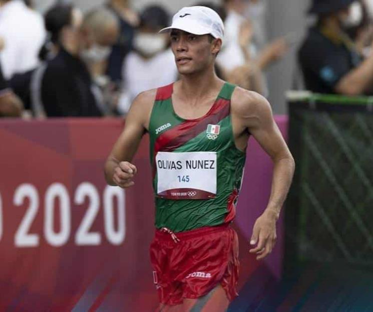 ?Queda Olivas queda onceavo en marcha ?Queda Olivas queda onceavo en marcha