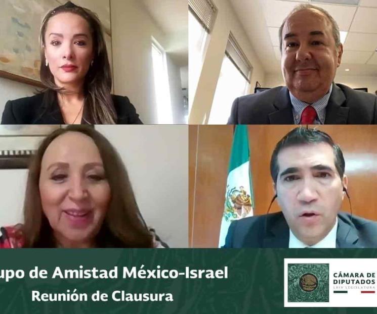 El Grupo de Amistad México-Israel concluye sus trabajos El Grupo de Amistad México-Israel concluye sus trabajos