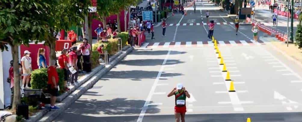 Logra José Leyver lugar 15 en marcha Logra José Leyver lugar 15 en marcha