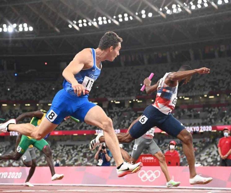 Pasa Jamaica estafeta a Italia en Atletismo