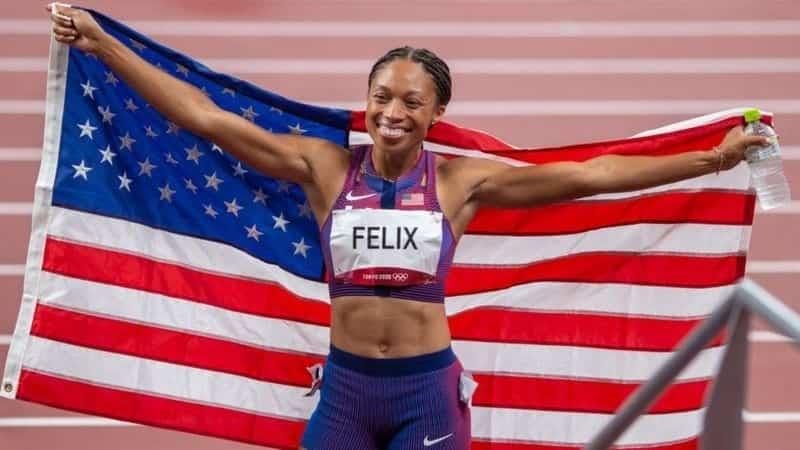 Allyson reina en la pista Allyson reina en la pista